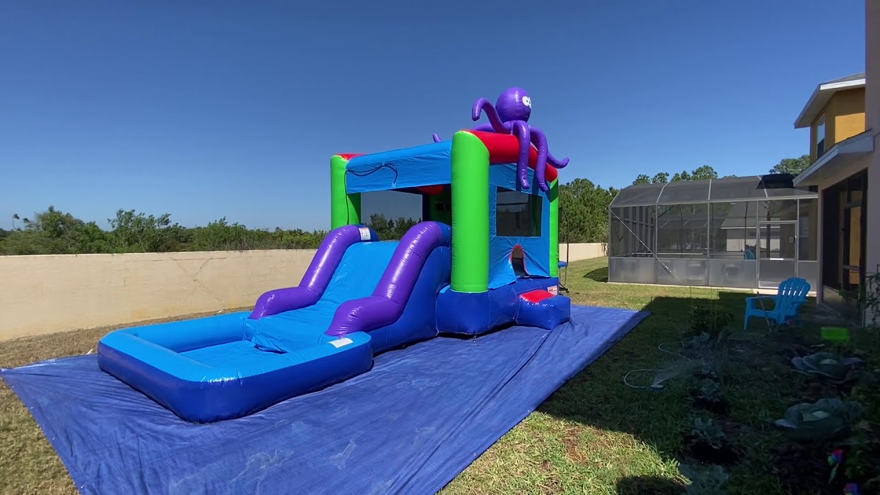 New Octopus bounce house combo - March 17, 2021