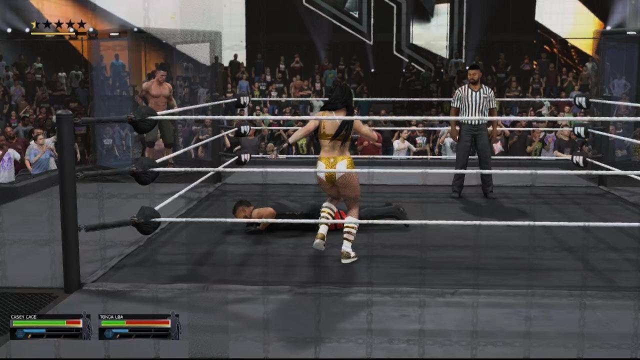 WWE 2K25 fantasy eliminate chamber match