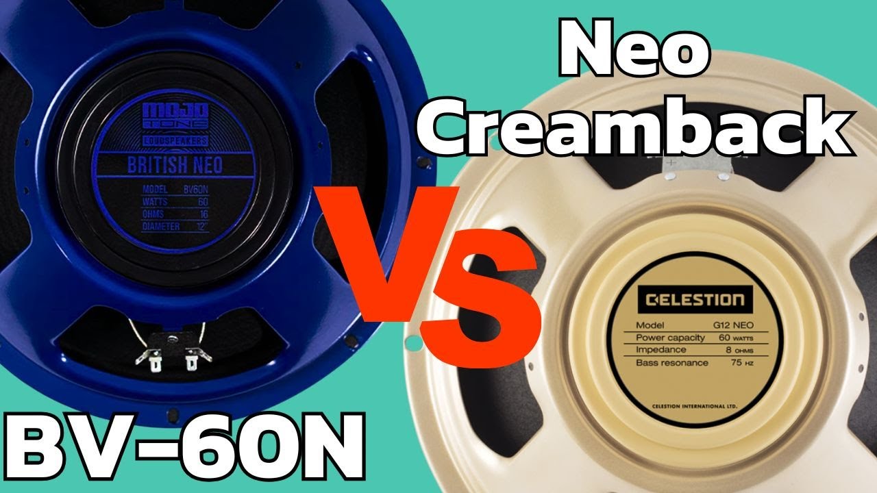 Mojotone BV-60N vs Celestion Neo Creamback - Who is the king of lightweight?