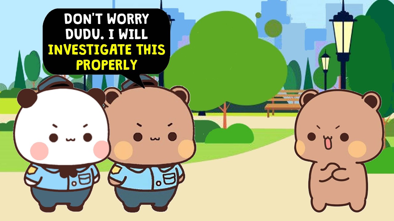 Officer Promises Justice for Kaan💔😭&hellip; Dudu Finally Gets Hope 😢🚔 | BUBU DUDU PEACH GOMA | ANIMATION