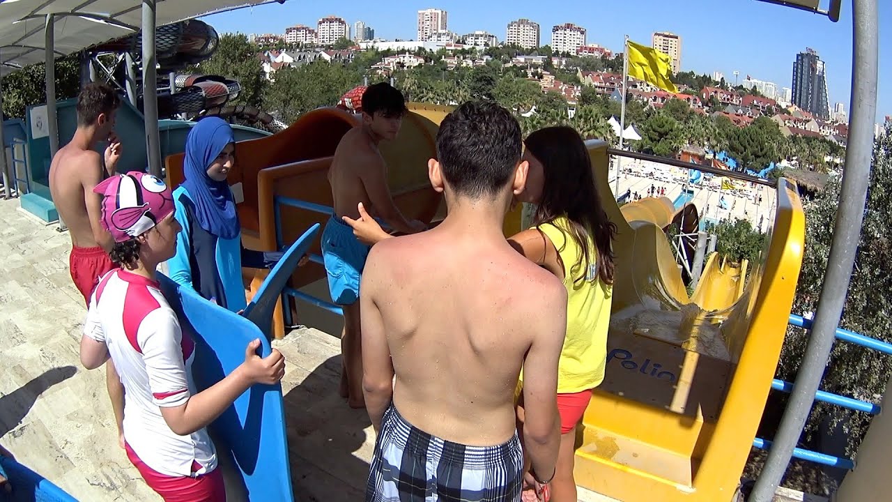 Kamikaze Water Slide at Aqua Club Dolphin