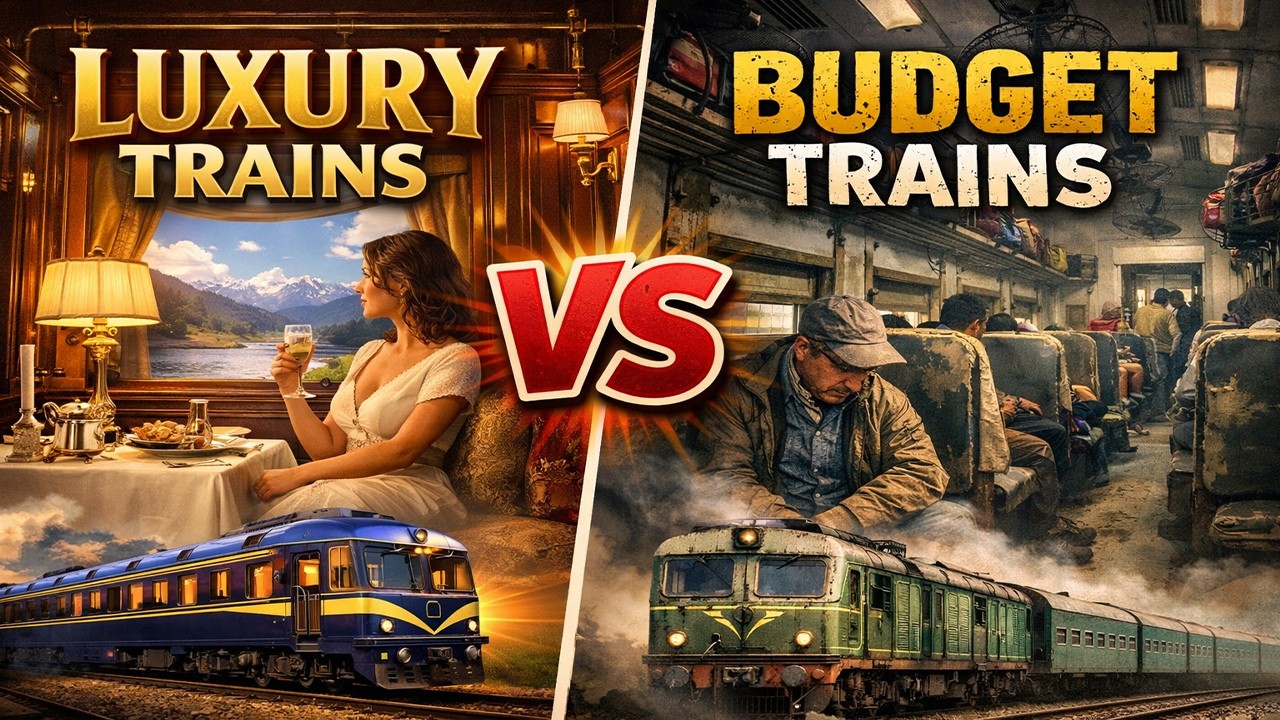 Luxury Train vs Budget Train | Which Is Worth It? | Cheap Train Travel vs Luxury Train Travel