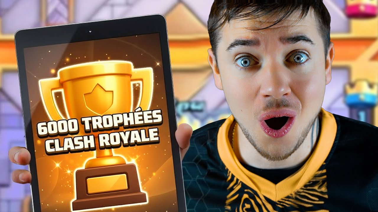 ASMR : J’AI ATTEINT 6000 TROPHÉES SUR CLASH ROYAL 