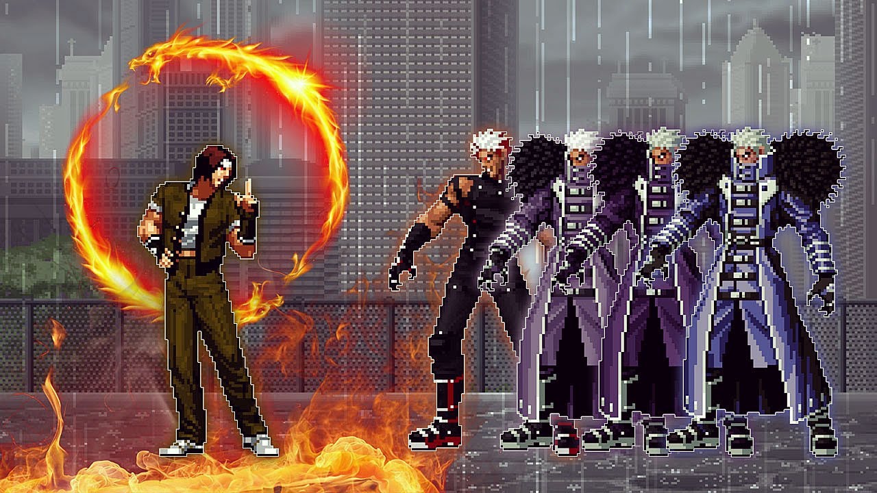 [KOF Mugen] Classic Kyo Vs Krizalid Team