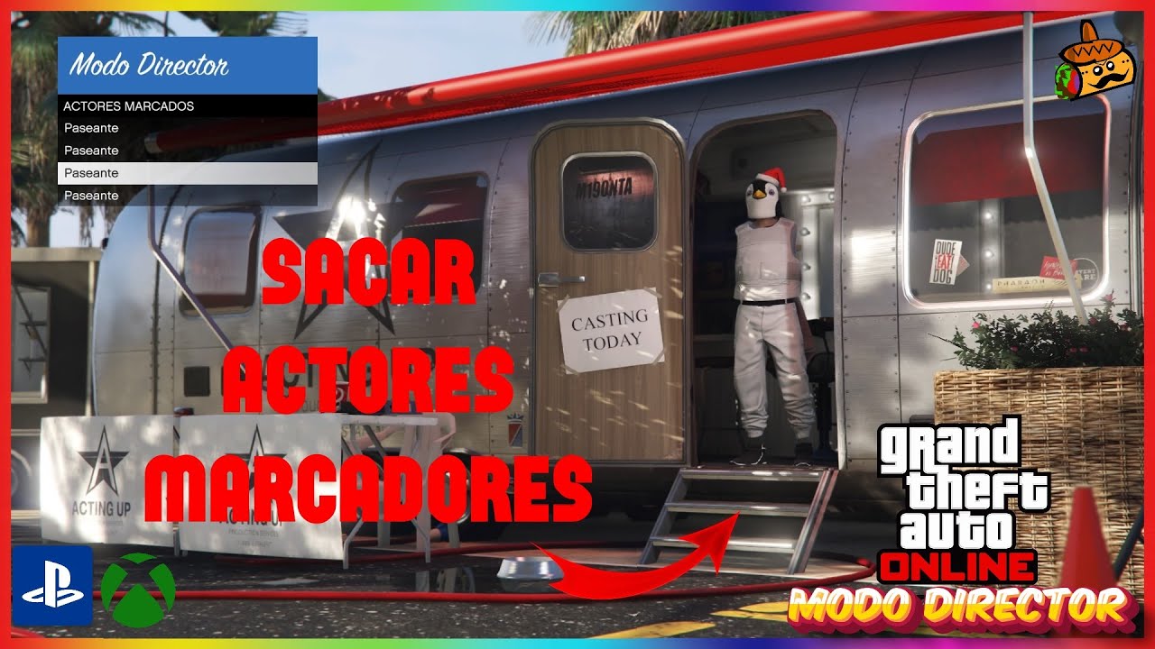 COMO SACAR ACTORES MARCADOS - CONJUNTOS MARCADOS MODO DIRECTOR GTA 5 ONLINE | PS4/XBOX GTA V ONLINE