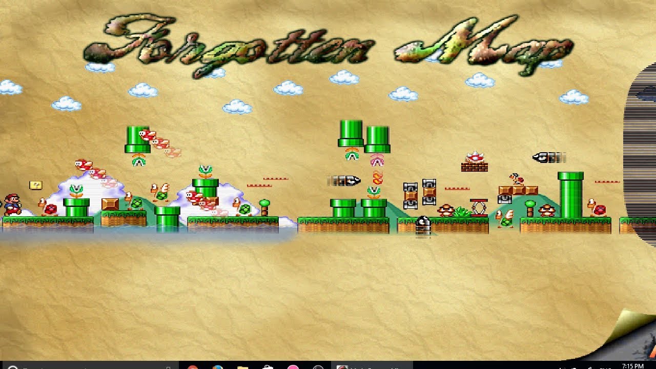 Mario Forever: The Minus Worlds - The Forgotten Map By Crist1919