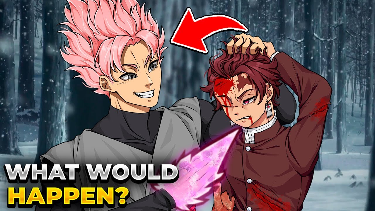WHAT IF GOKU BLACK WERE IN DEMON SLAYER? WHAT WOULD HAPPEN!? | DEMON SLAYER