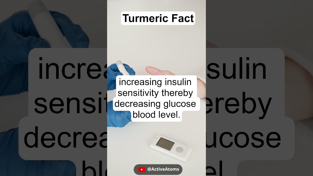 Turmeric gives you sweet benefits! 