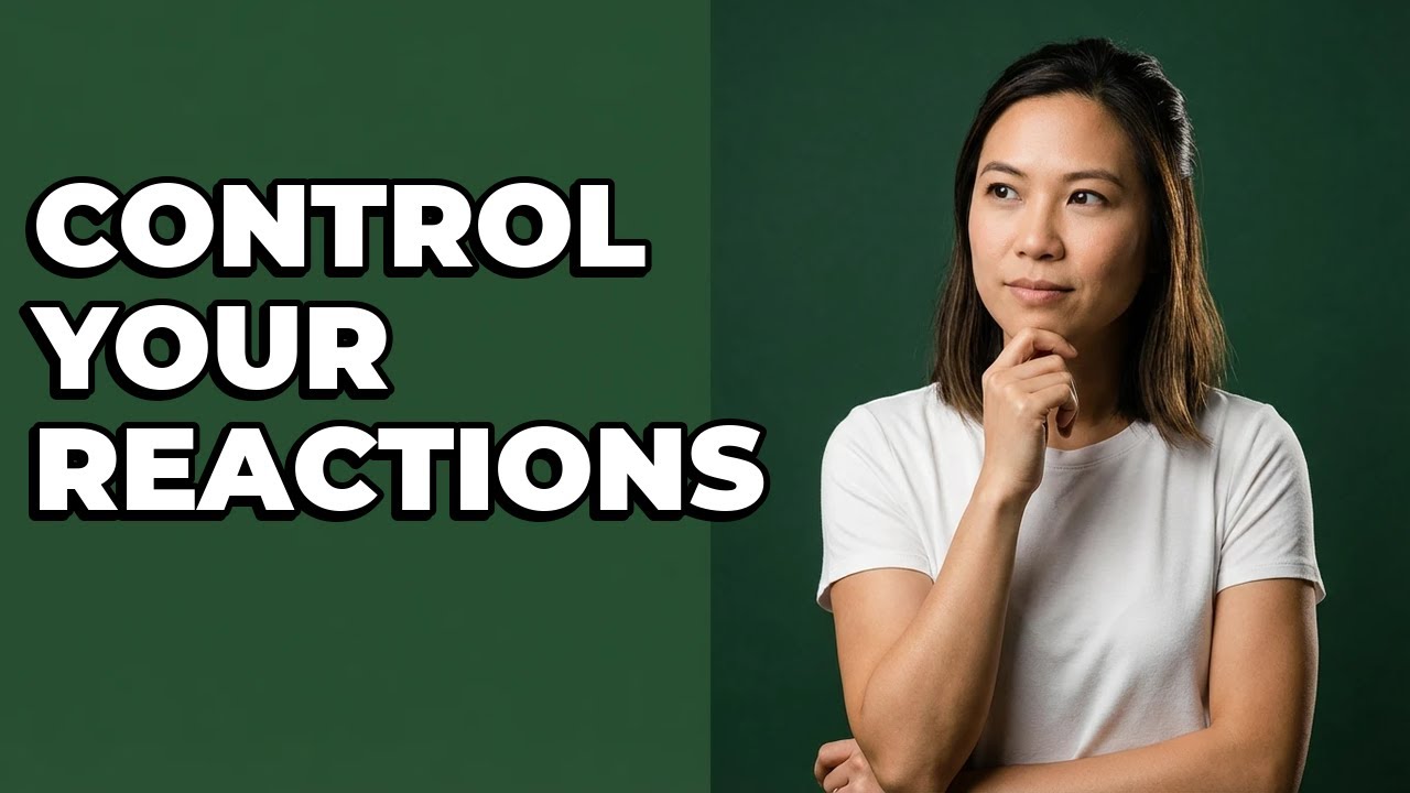 Can You Learn To Think Before Reacting Negatively?