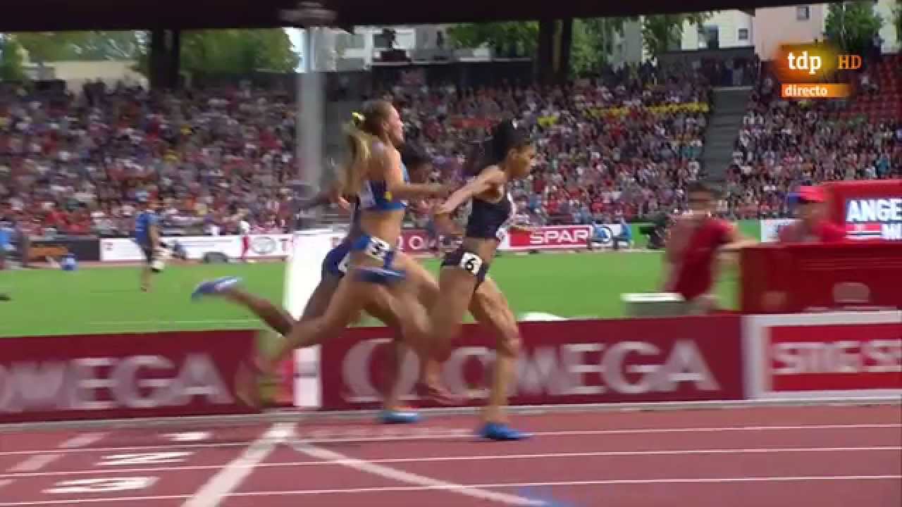 4x400m relay women final European Athletics Championships 2014 Zurich