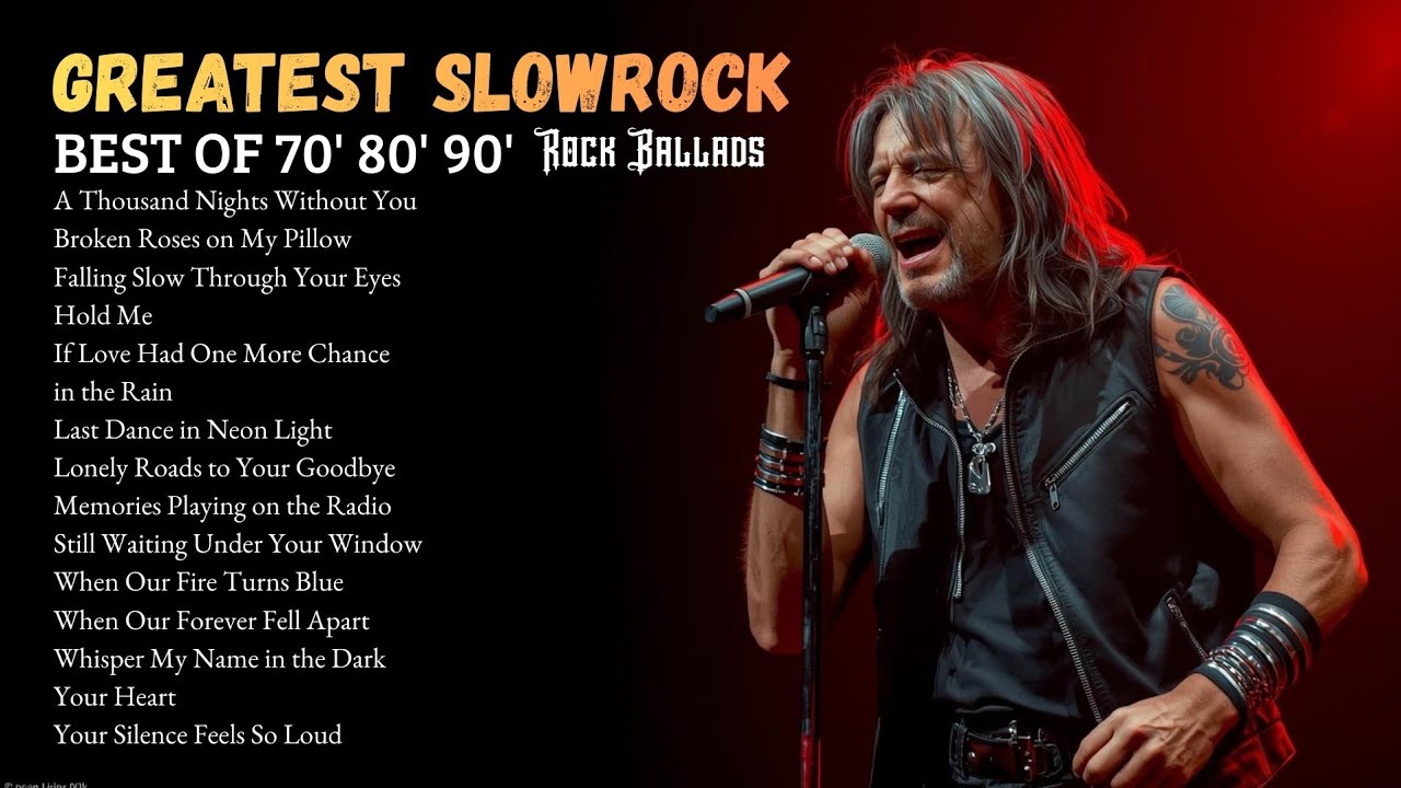 Best Slow Rock Love Songs of All Time | Emotional Classic Rock Playlist