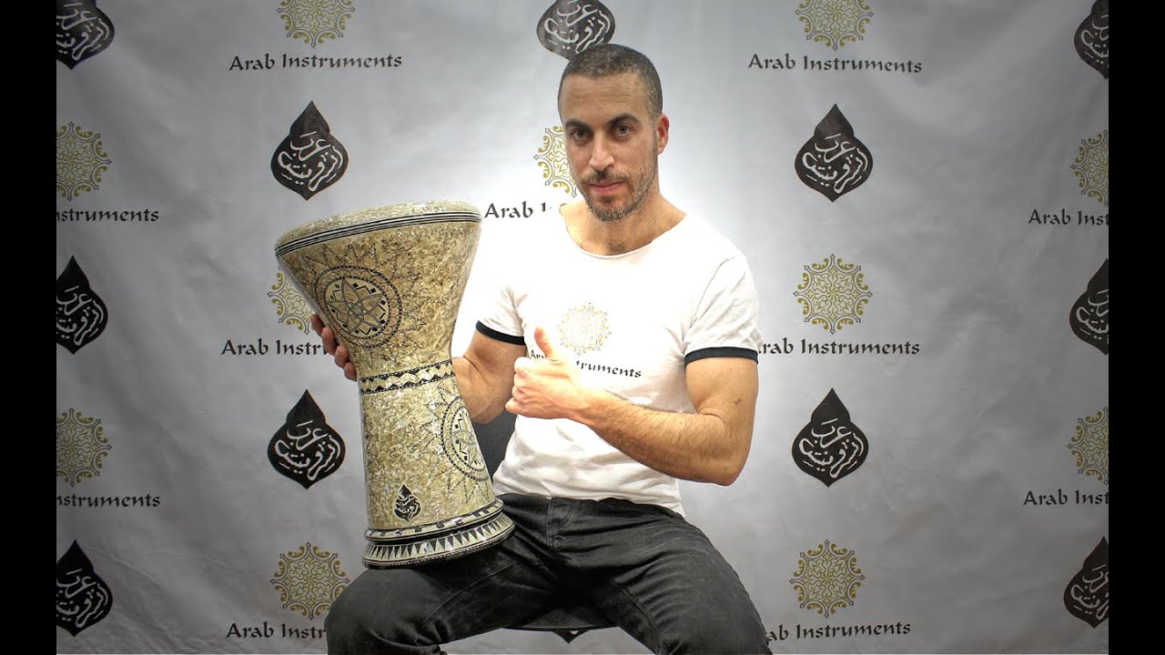 Buy a Sombaty Plus Doumbek - The Best Mother of Pearl Darbuka