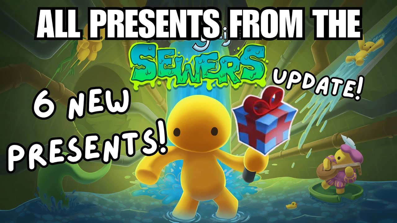 ALL 6 PRESENTS FROM THE SEWER UPDATE! SEWERS UPDATE! Wobbly Life Sewer Update