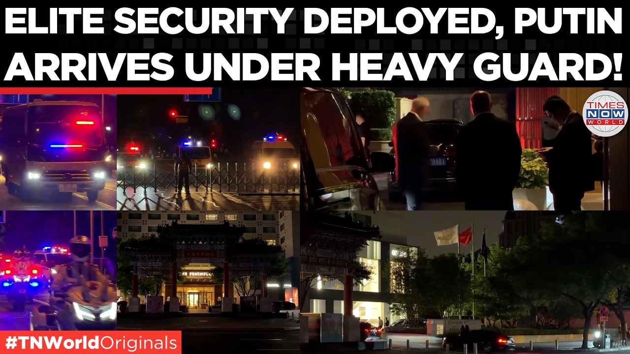 VIP WELCOME: Heavy Security Deployed in Beijing for Historic Putin & Xi Summit!  | Times Now World