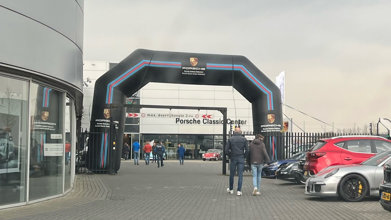 טיקטוק לייב 20/03/2022 Collectors day at Porsche center Gelderland Holland 
