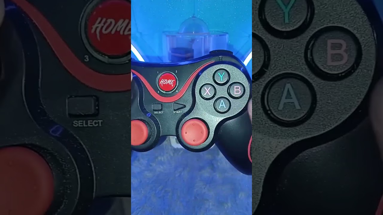 Fungsi lampu pada tombol Home dan lampu pada gamepad X3