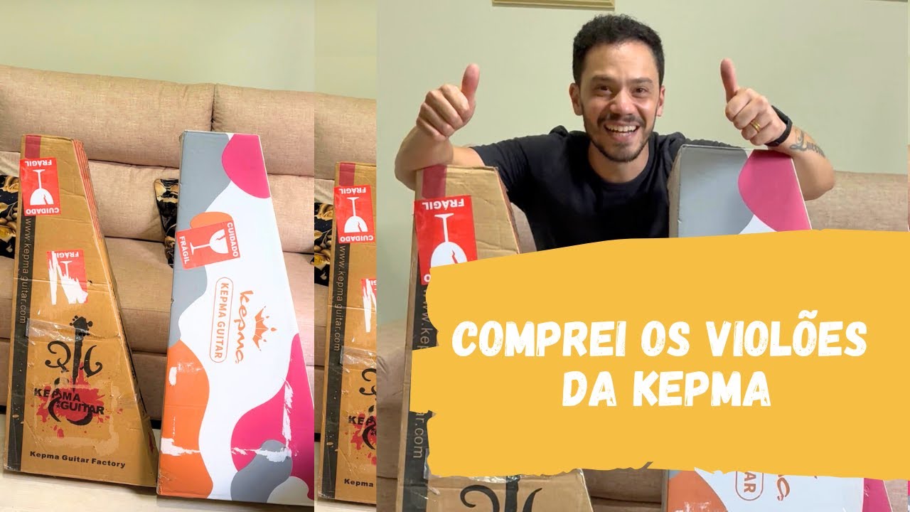 Comprei os Violões da Kepma