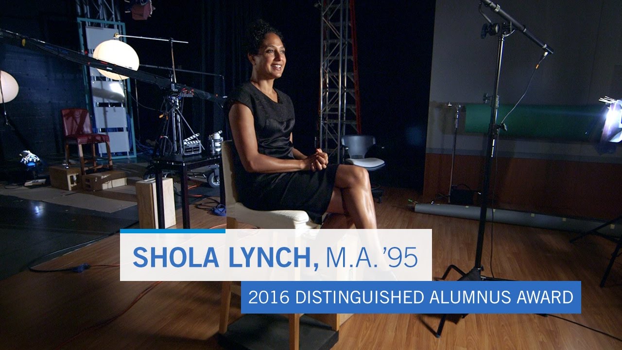 Shola Lynch, M.A. ’95 – 2016 Distinguished Alumnus Award