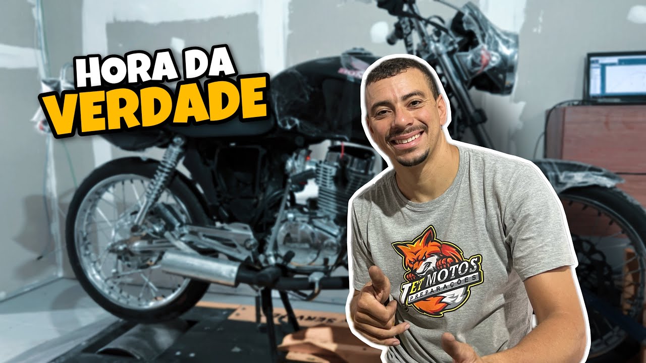 150 CARBURADA 70MM NO DINAMÔMETRO
