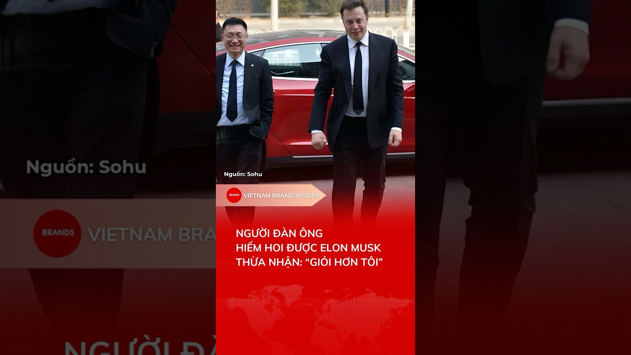 NGƯỜI Đ&Agrave;N &Ocirc;NG HIẾM HOI ĐƯỢC ELON MUSK THỪA NHẬN: &ldquo;GIỎI HƠN T&Ocirc;I&rdquo;