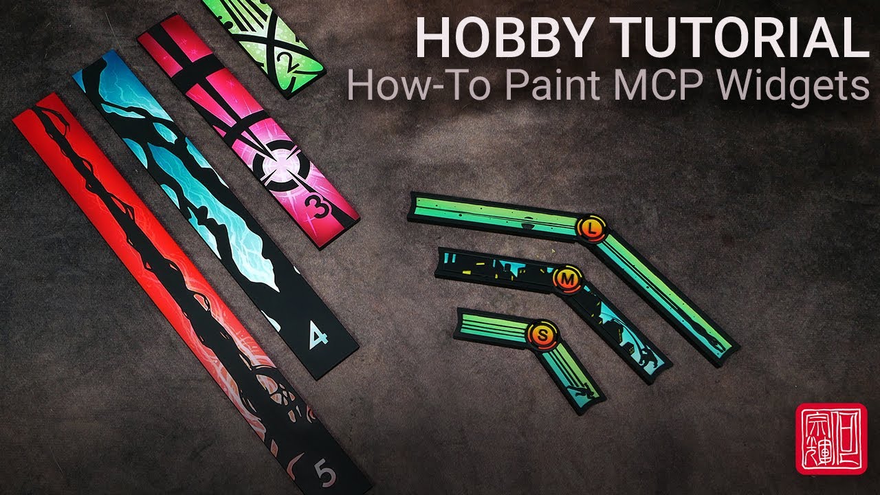 How To Paint Marvel Crisis Protocol Widgets | Hobby Tutorial