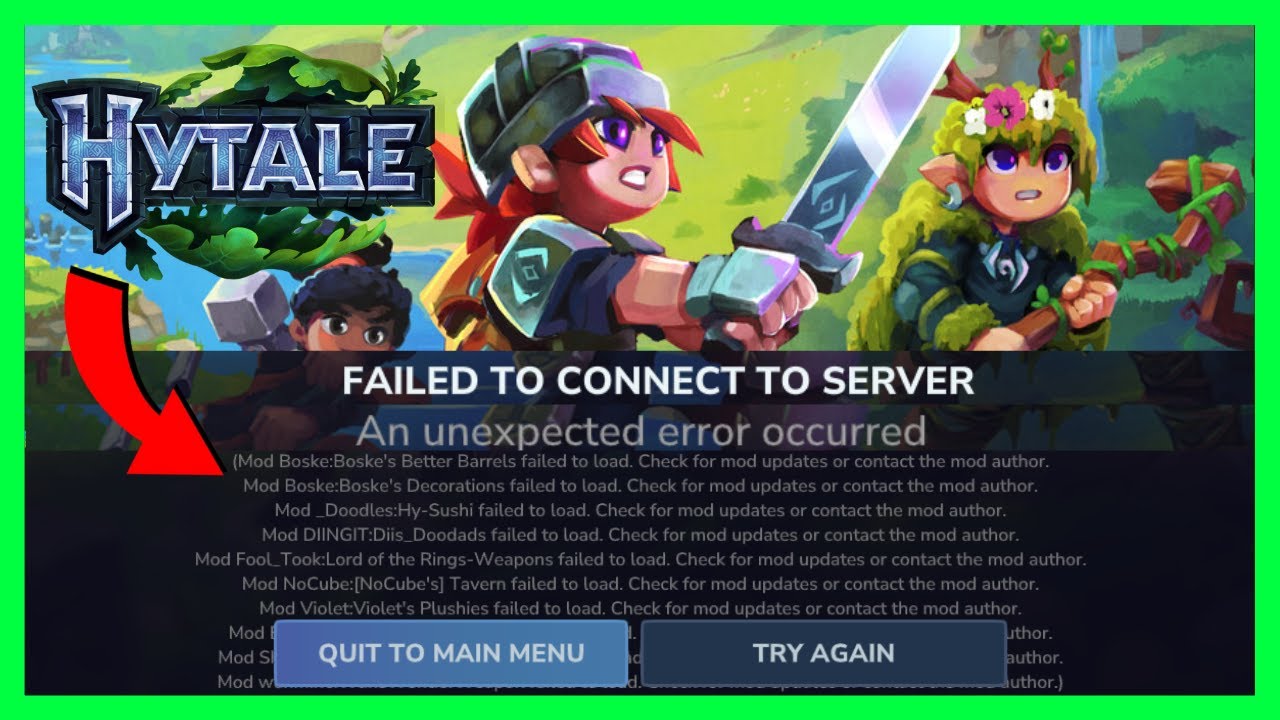 Исправлена ​​ошибка загрузки модов в Hytale | Ошибка модов в Hytale (ИСПРАВЛЕНО)