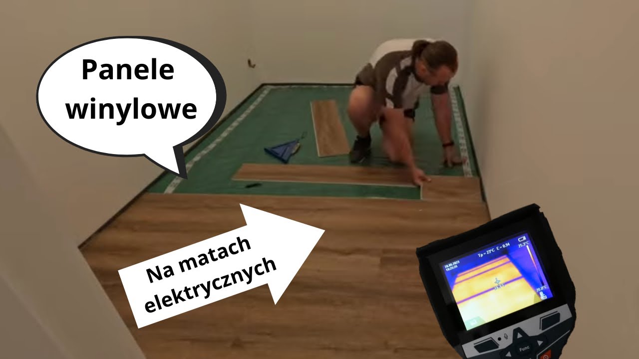 Jak układam panele winylowe na folii grzewczej - remont4you