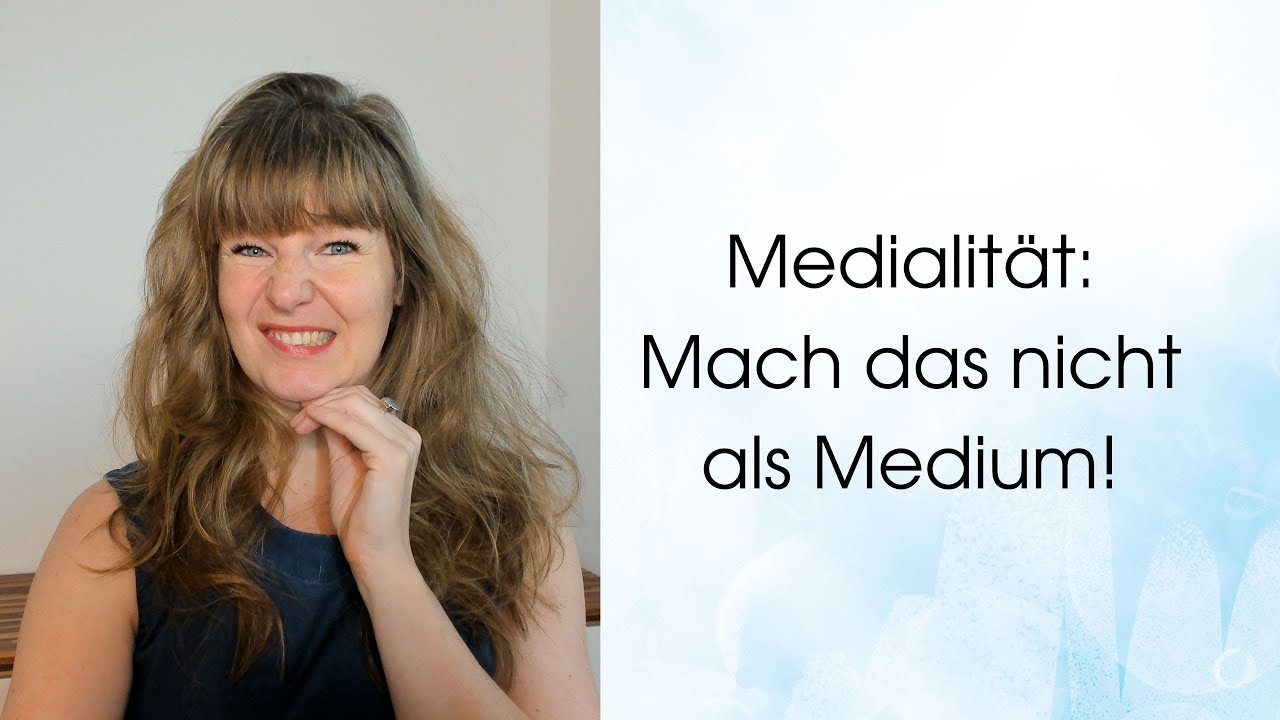 Mach das nicht als Medium!