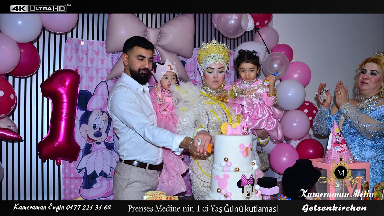 Prenses Medine nin 1 ci Yaş Ğünü Kutlamasl tarih 20 12 2025 yil Gladberk 1080P