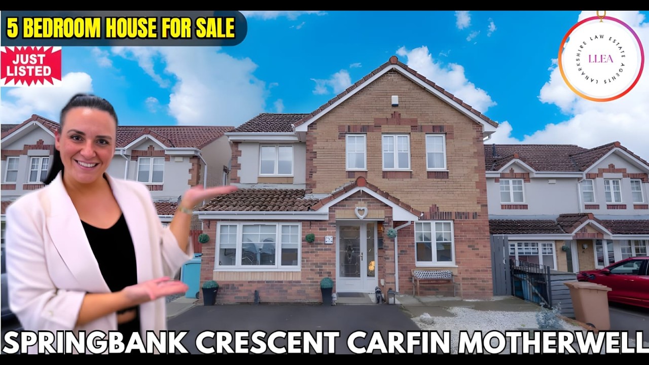 5 Bedroom Detached House for Sale in Motherwell | Springbank Crescent, Carfin Property Tour