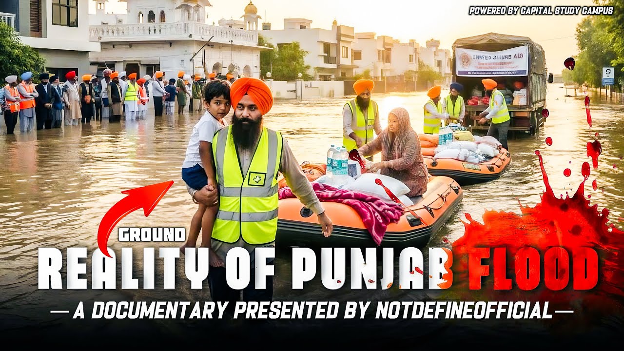 “Punjab Flood 2025 | Real Documentary by Team Not Define | Ground Reality You Must See”