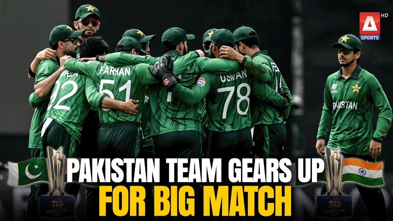 Pakistan Team Gears Up for Big Match  Practice Session Highlights | World Cup 2026 | A Sports