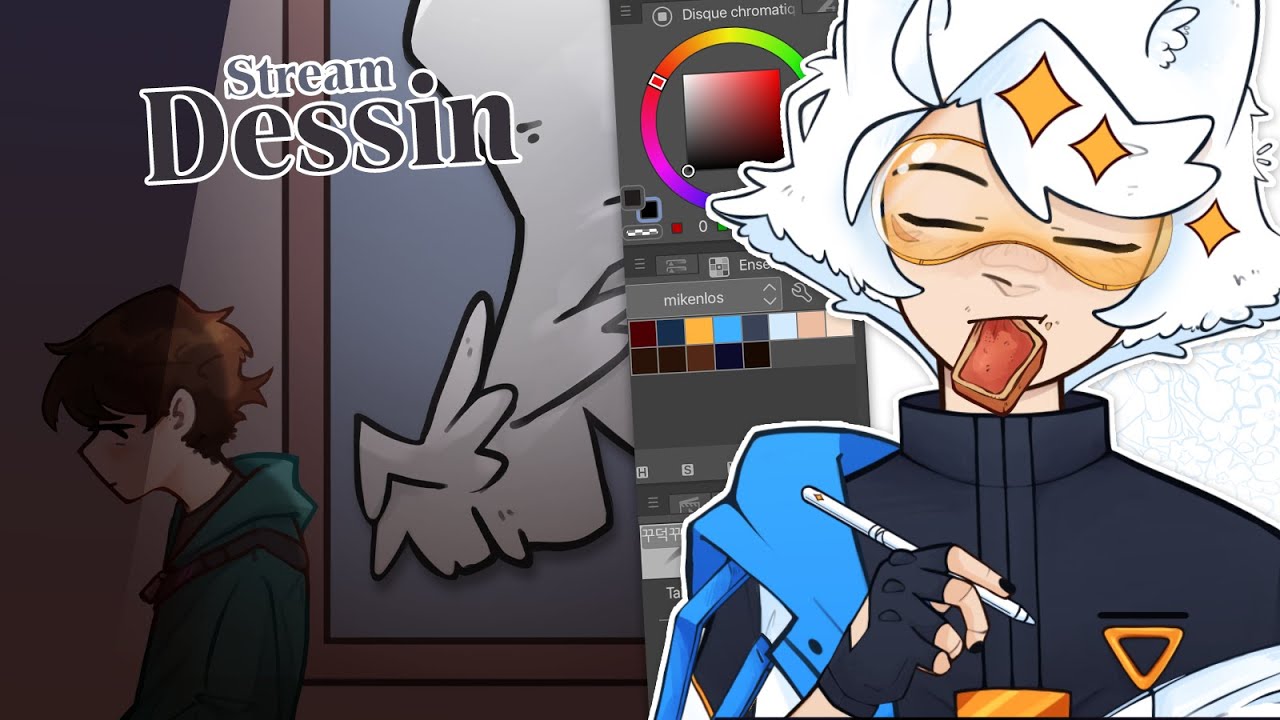Des ailes & Hornet ! || Stream dessin