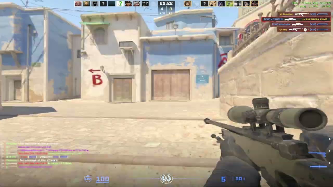 trying to play awp after not playing for 2mnths