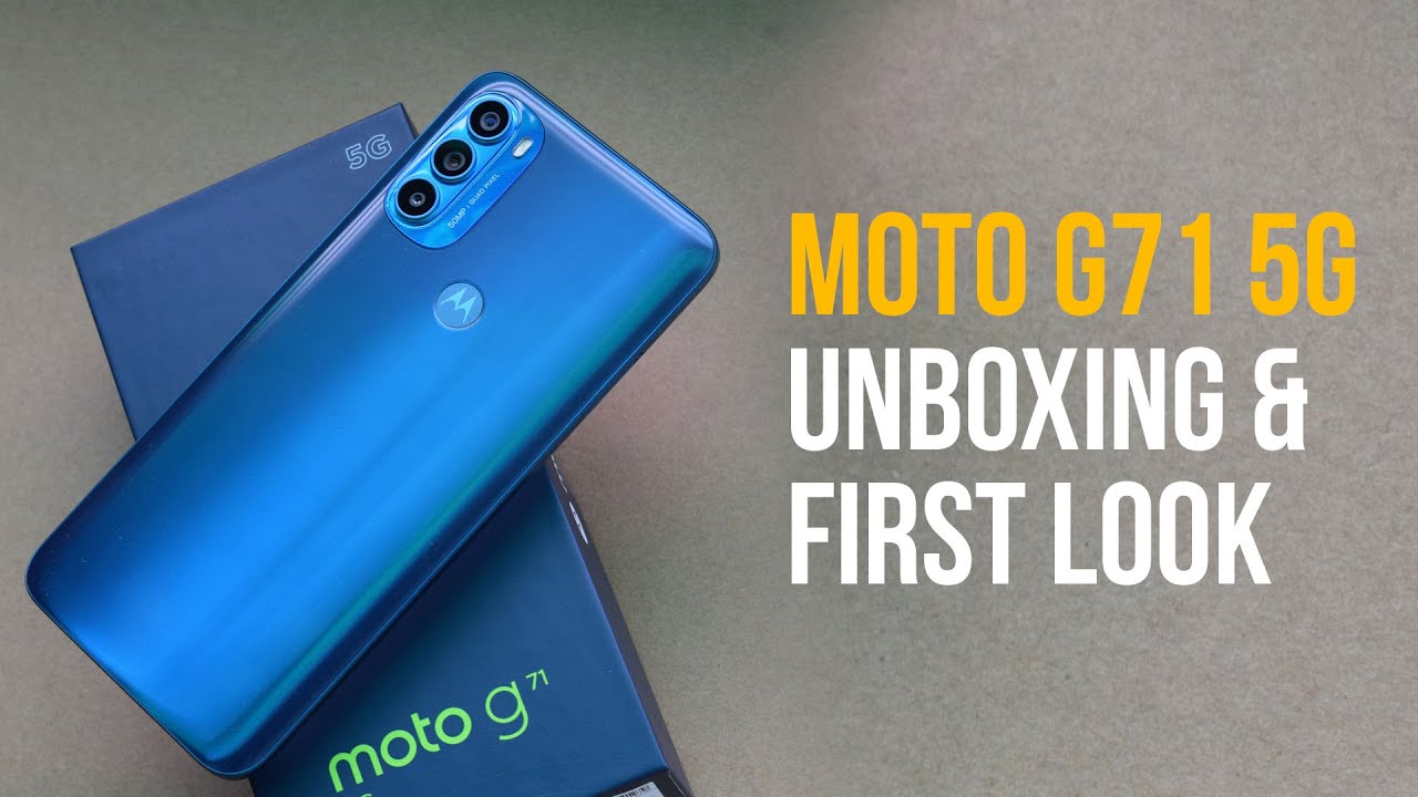 Moto G71 5G Unboxing & First Look: The Budget All-Rounder?