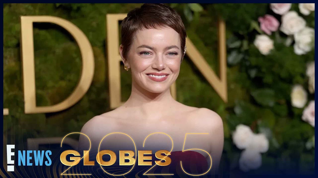 Emma Stone’s Shocking Hair Transformation, See Her Shortest Look Yet! | 2025 Golden Globes | E! News