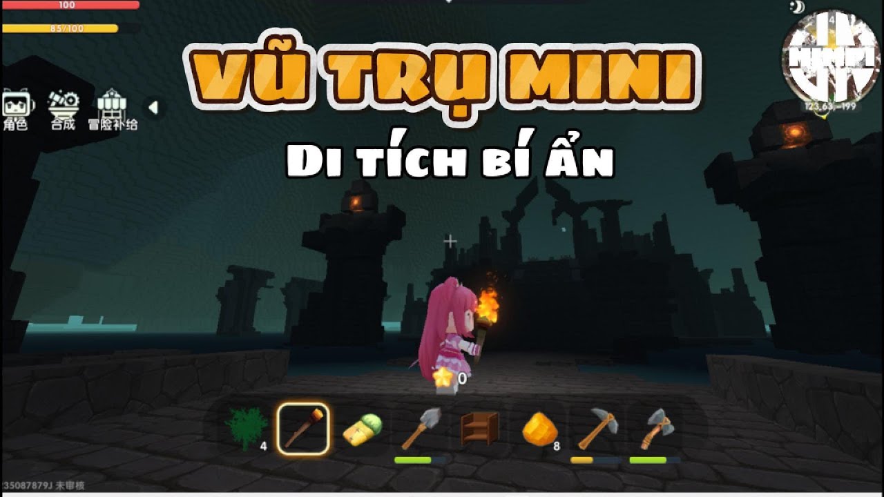 MwTQ: Vũ Trụ Mini #2 - Phát hiện và Khám phá di tích bí ẩn khổng lồ trong lòng núi.