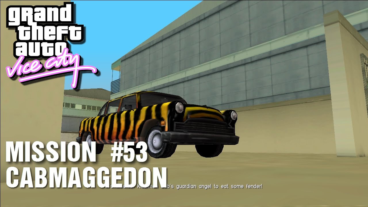 GTA: Vice City - Mission #53 - Cabmaggedon