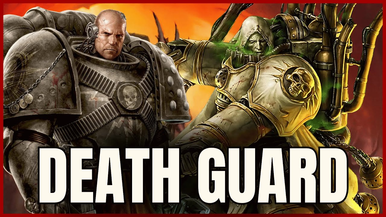 QUI SONT LES SPACE MARINES DE LA PESTE ? La Death Guard | Warhammer 40K Lore