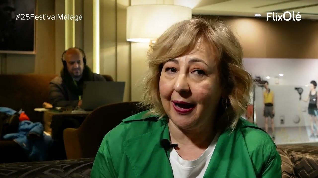 Entrevista a Carmen Machi ('La voluntaria') en el 25º Festival de Málaga