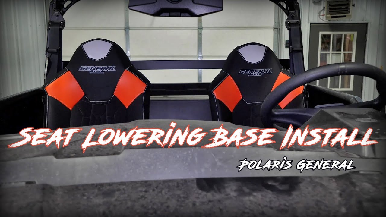 SuperATV Seat Lowering Base Install on General XP 1000