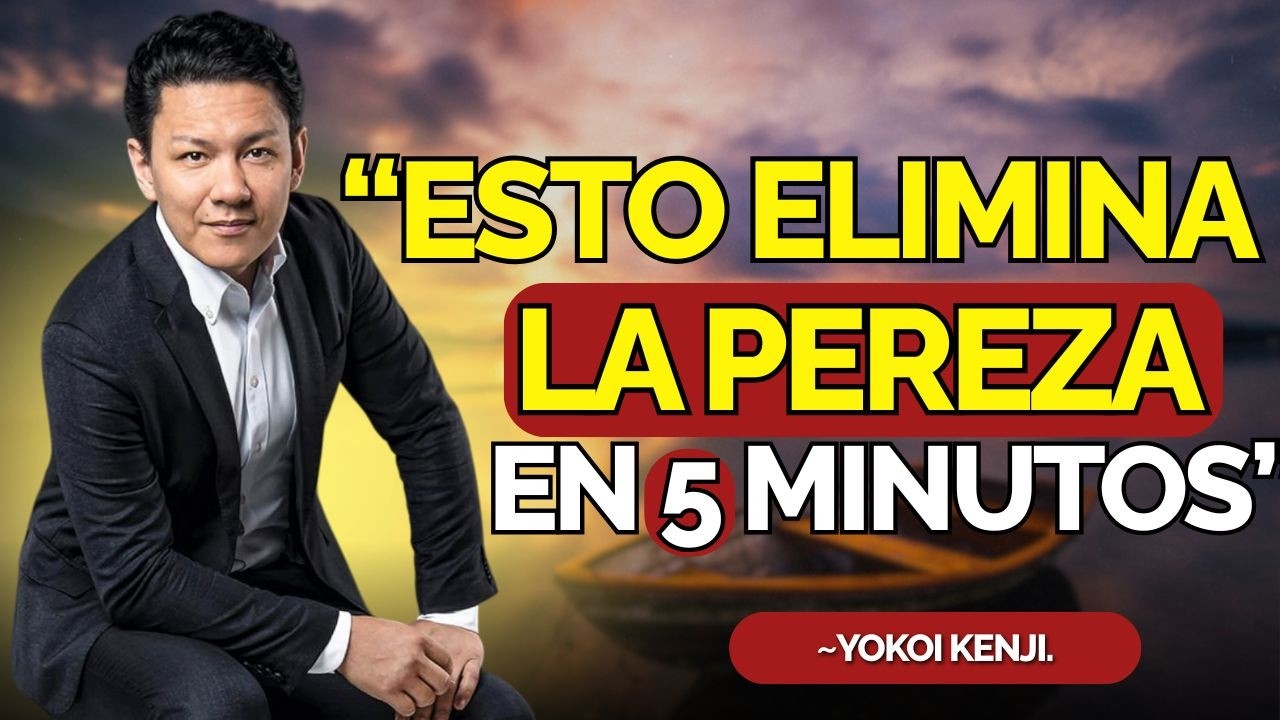 “5 TECNICAS Japoneses que Aplastan la Procrastinación | El Método Que Cambió a Miles – Yokoi Kenji”