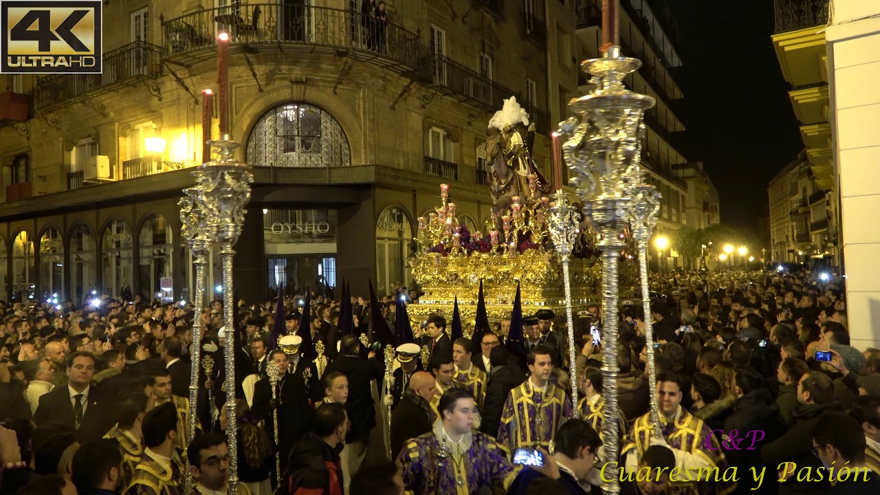 Tres Caidas de Triana 2018: calles Rioja y Velázquez (4K)