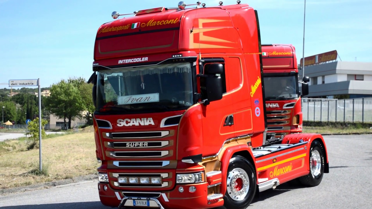 Truck event- Manifestazione camion Autotrasporti Marconi (Italy)