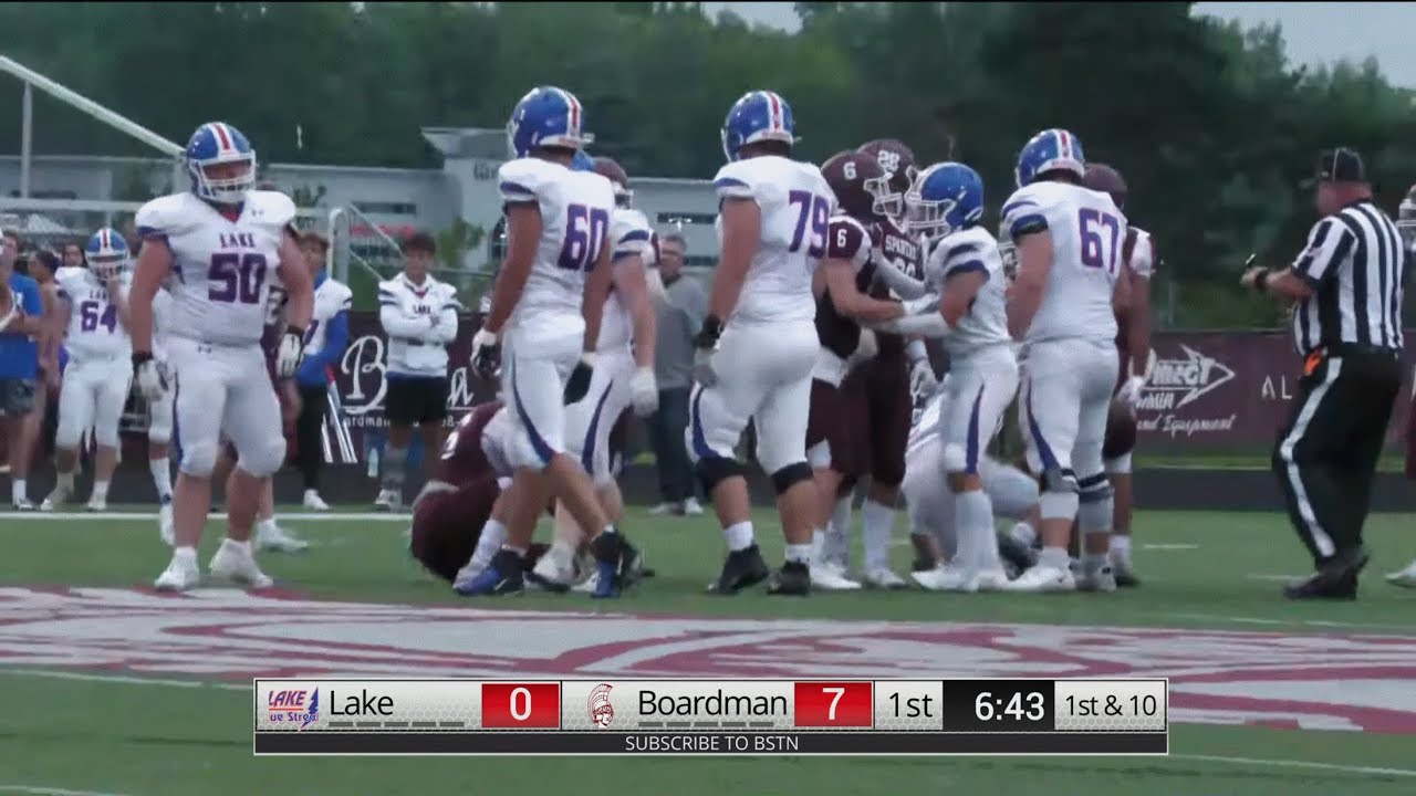 Football - Boardman Spartans vs. Lake Blue Streaks (8/25/2023)