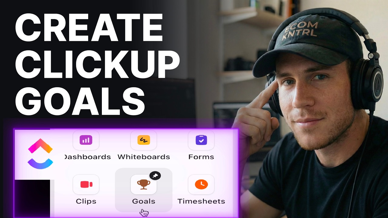 How To Create Goals In ClickUp (2026) | Goals Setup