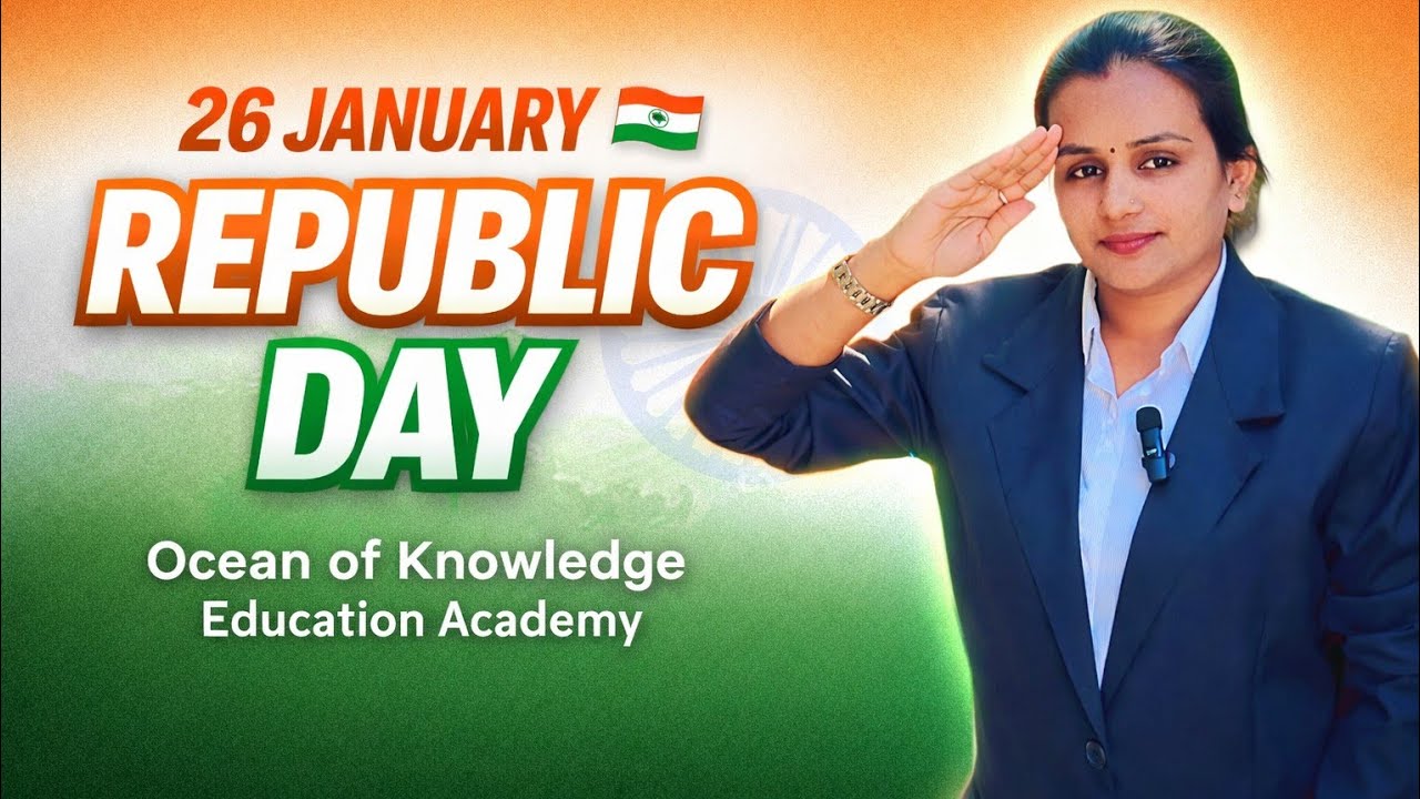Republic Day Special Live Class 🇮🇳 | Learn About 26 January | Kids Education