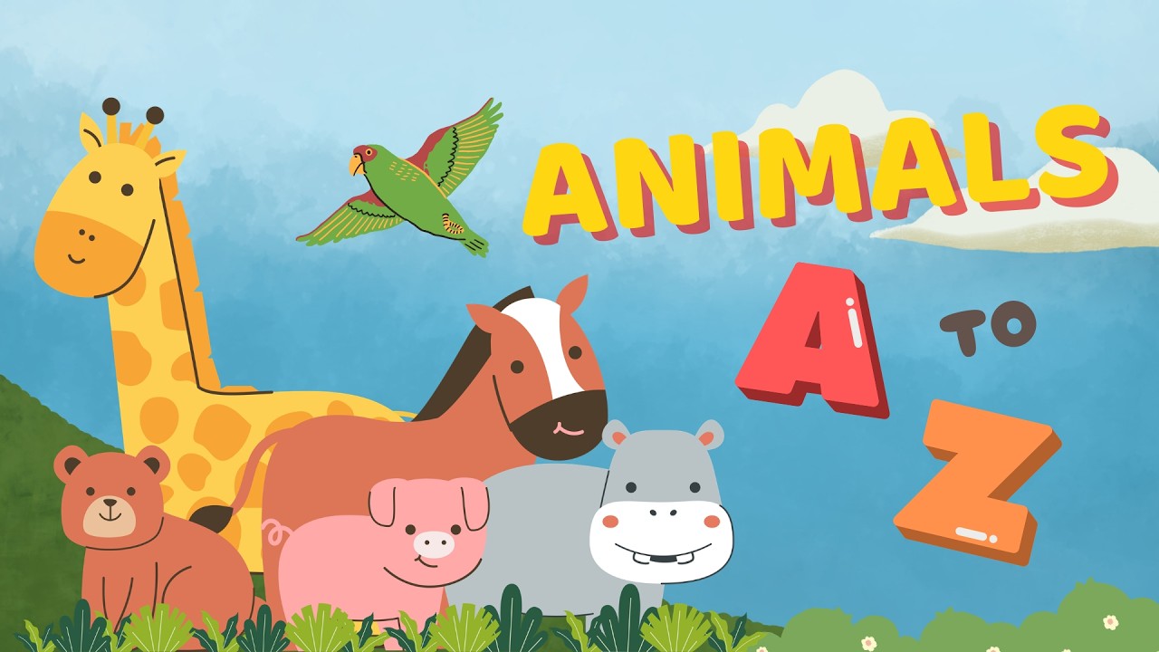 Animals from A-Z! | TheAlphaMelody