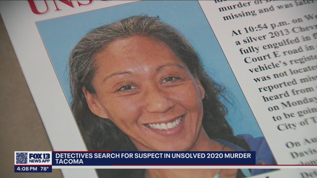 Tacoma detectives investigate theory, partial evidence of male suspect in unsolved 2020 murder