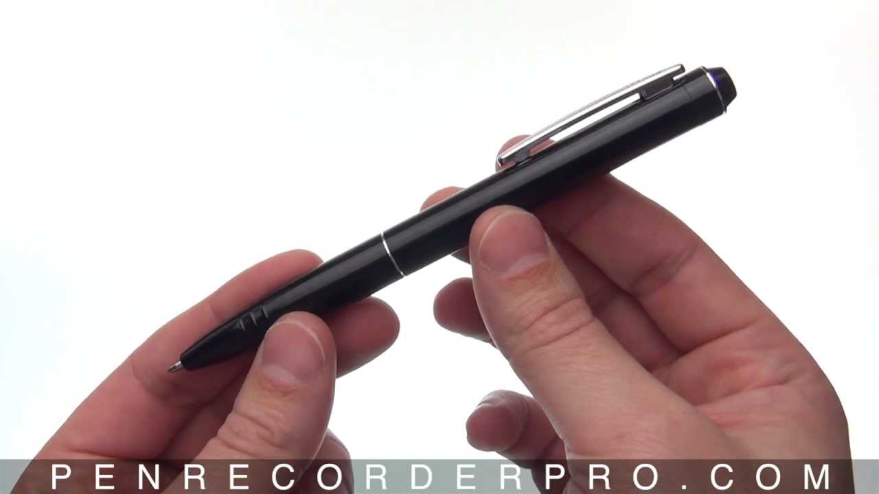 Voice Activated Recorder Pen SL100 (formerly MQ77N) (140hr + 1GB Memory)